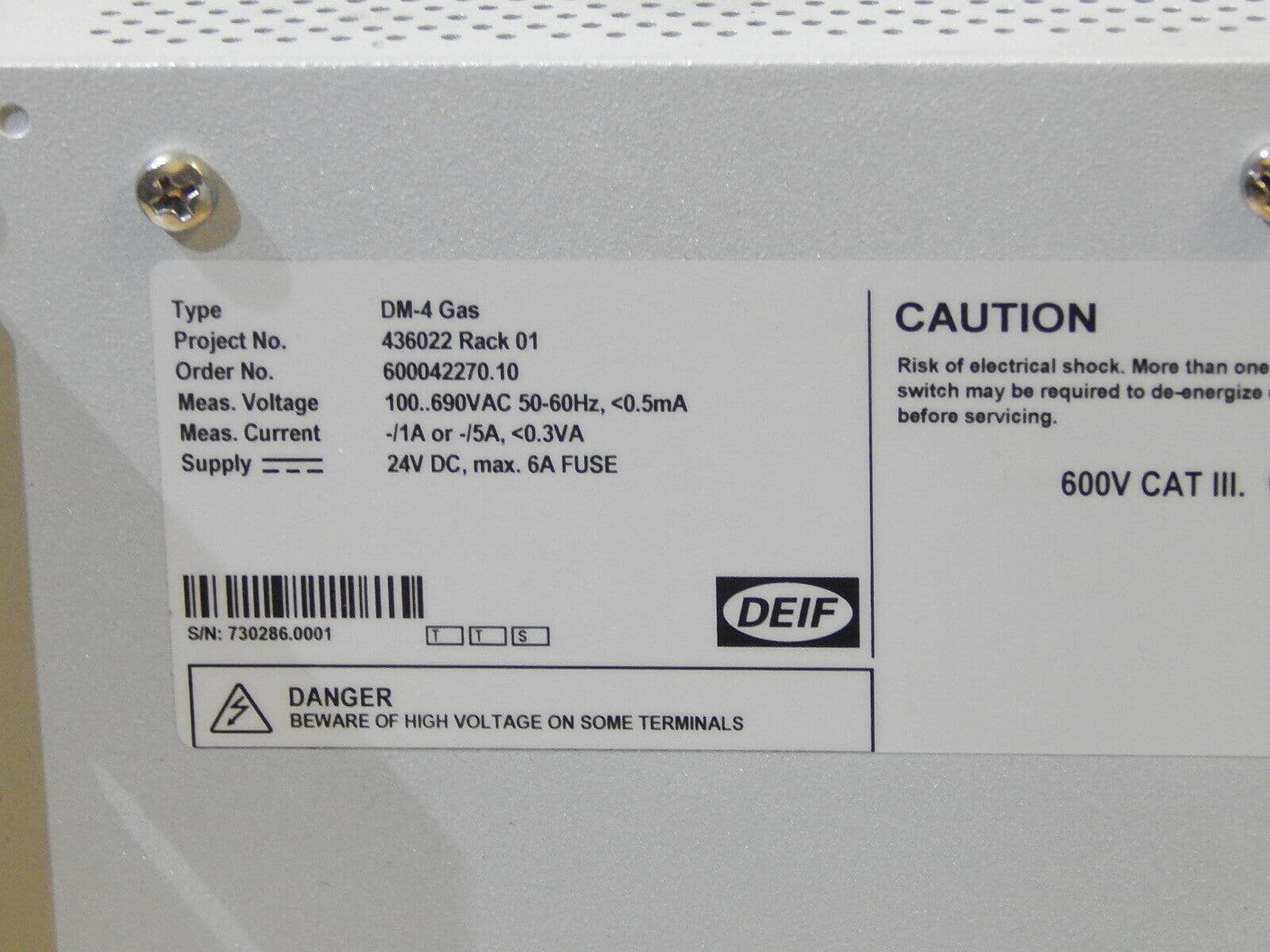 Deif Delomatic Sub-Rack 24-5905-80 DM-4 intelligent power control module accelerates the digital transformation of wind power, and the demand for renewable energy equipment surged in 2025.插图2