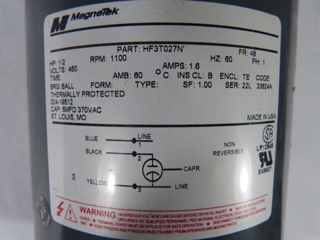 2HP TE48 460V 60Hz motor – industrial grade protection level, ensuring long-term stability of the system插图