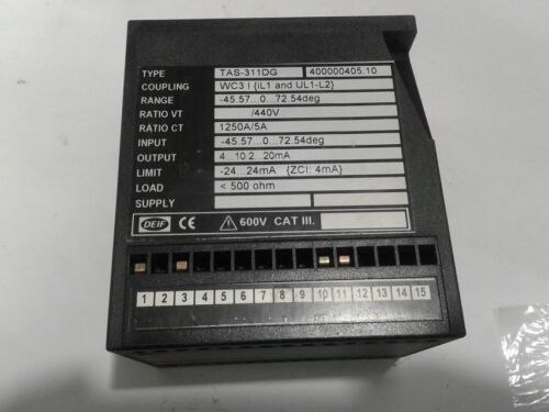 DEIF TAS-311DG intelligent signal converter helps high-efficiency management of new energy and industrial automation缩略图