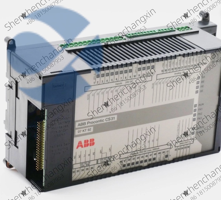 ABB 07KT92D Industrial Communication Module with LED Status Indicators插图1