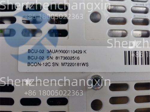 ABB BCU-02 3AUA0000110429 Control Unit – High-Performance Automation Controller插图