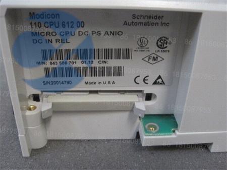 AEG Modicon 110 CPU 612 000 PLC modle插图 AEG Modicon 110 CPU 612 000 PLC modle插图