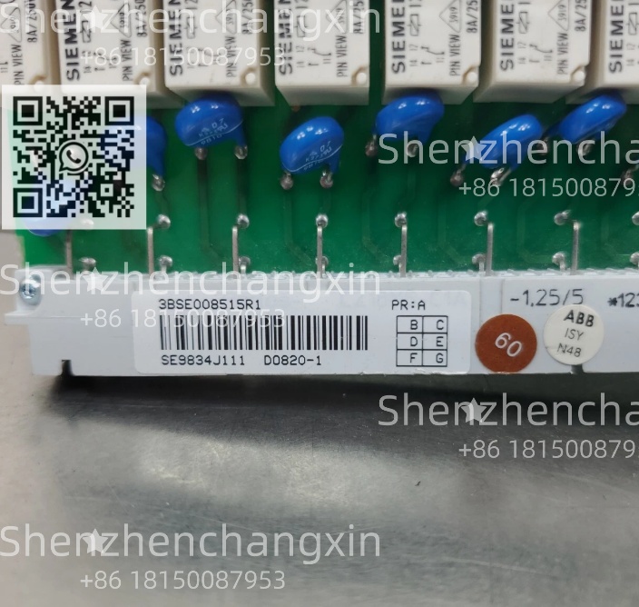 ABB GJR5252300R3101 07AC91, an analog input module for extending the lifespan of an old system.插图 ABB GJR5252300R3101 07AC91, an analog input module for extending the lifespan of an old system.插图