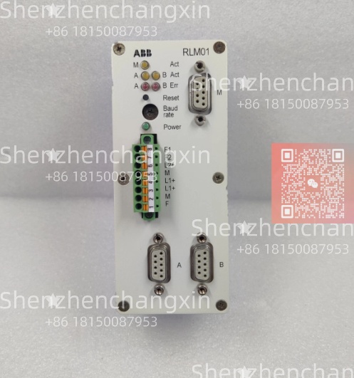 ABB RLM01 3BDZ000398R1 Redundancy Controller插图 ABB RLM01 3BDZ000398R1 Redundancy Controller插图