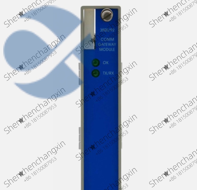 Bently NEVADA 3500-92 Gateway – Remote Transmission Component for Power Plant Steam Turbine Monitoring Data缩略图