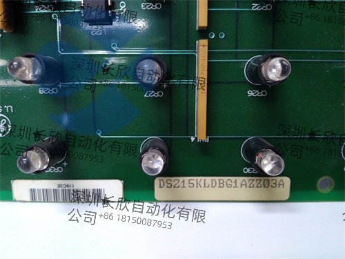 DS200KLDBG1ABC: Key LED Display Board for GE Mark V Turbine Status Monitoring插图