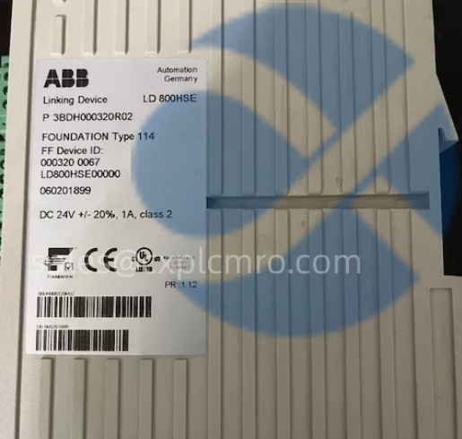 ABB LD 800HSE 3BDH000320R02 | Ethernet/IP Network Interface插图 ABB LD 800HSE 3BDH000320R02 | Ethernet/IP Network Interface插图