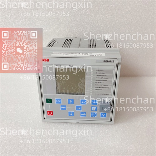 ABB REM615E_1G HBMBCAAJABC1BNN11G – Advanced Motor Protection & Control Relay with IEC 61850 and Arc Flash Detection插图2 ABB REM615E_1G HBMBCAAJABC1BNN11G – Advanced Motor Protection & Control Relay with IEC 61850 and Arc Flash Detection插图2