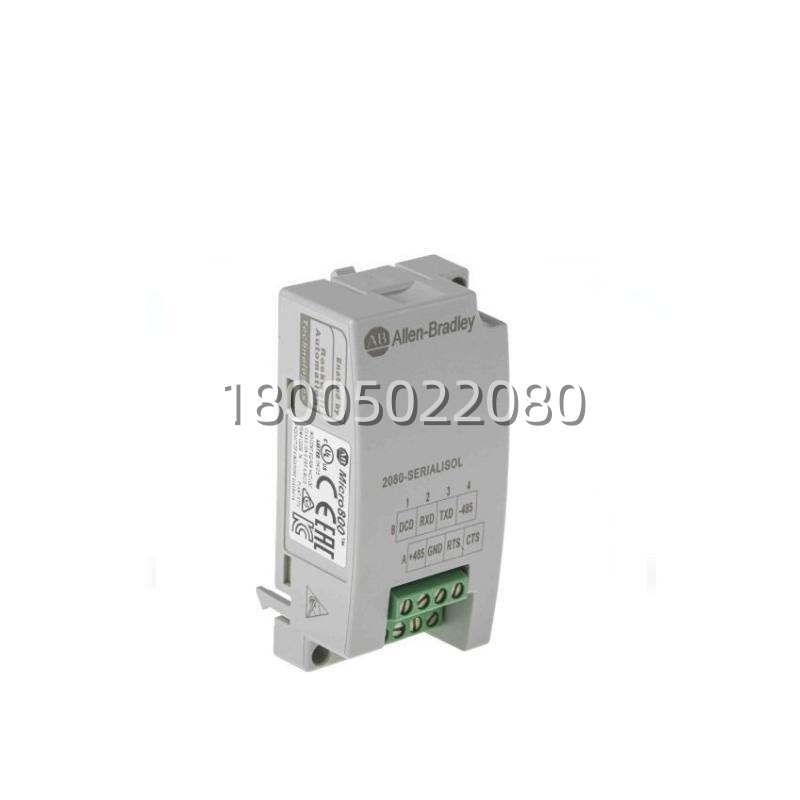 Allen‑Bradley 2080‑SERIALISOL/Y Micro800 Isolated Serial Plug‑In Module插图 Allen‑Bradley 2080‑SERIALISOL/Y Micro800 Isolated Serial Plug‑In Module插图