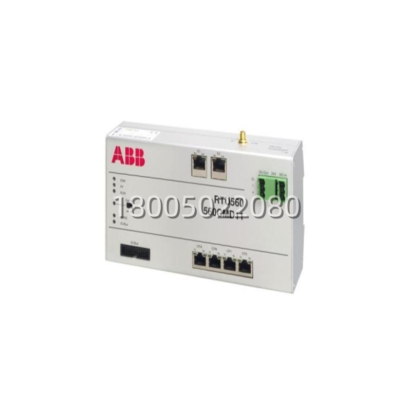 ABB 560CID11 1KGT030400R0001 RTU560 Communication & I/O Interface Module — DIN Rail Mount插图 ABB 560CID11 1KGT030400R0001 RTU560 Communication & I/O Interface Module — DIN Rail Mount插图