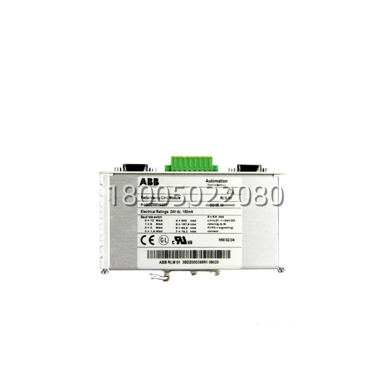 ABB 3BDZ000398R1 RLM01 PROFIBUS DP Redundancy Link Module for Symphony Plus & Harmony DCS缩略图