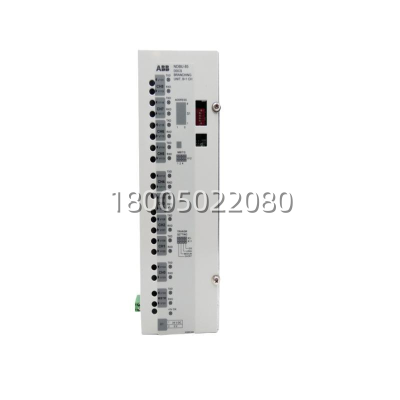 ABB NDBU-85: 5-Port DDCS Fiberoptic Branching Unit (110/230V AC Powered) for ABB MV & DC Drives缩略图