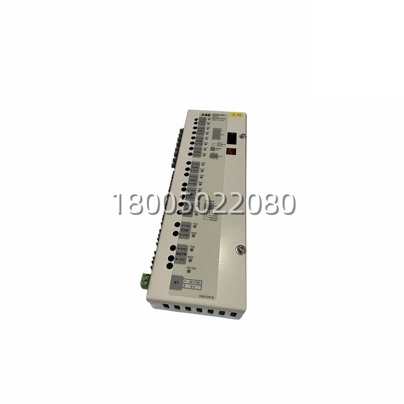 ABB NDBU-85C 3BSE018426R1 DDCS Branching Unit – 8+1 Channel Fiber Optic Star Distributor for ACS Drives插图