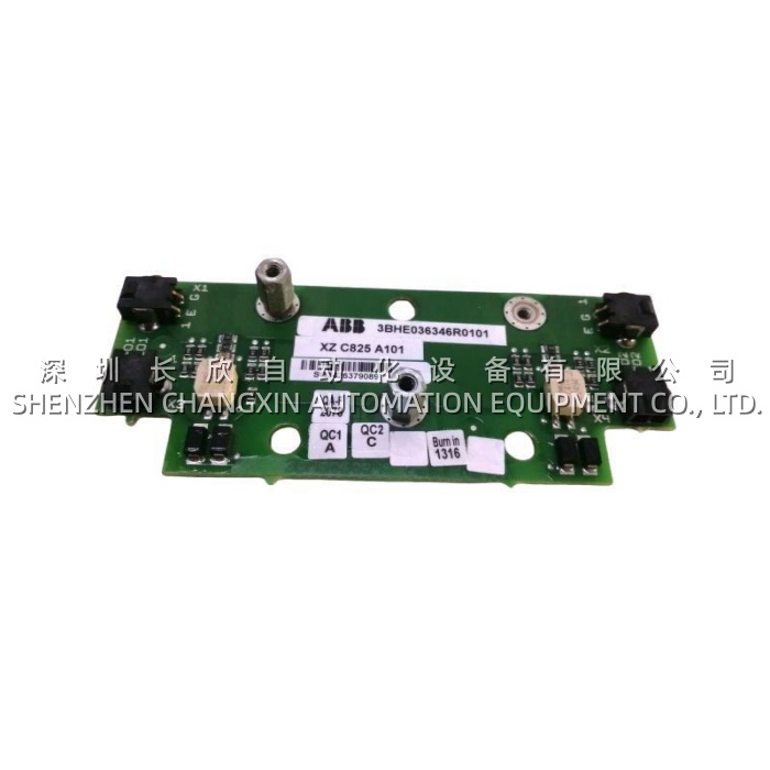 ABB XZ C825 A101 3BHE036346R0101 PC Board for DCS, PLC & Process Control Systems插图 ABB XZ C825 A101 3BHE036346R0101 PC Board for DCS, PLC & Process Control Systems插图