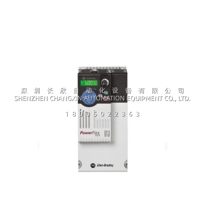 Allen-Bradley 25A-D043N114 PowerFlex 523 AC Drive – 480V 3-Phase 43A 30HP/22kW Variable Frequency Drive for Industrial Motors缩略图