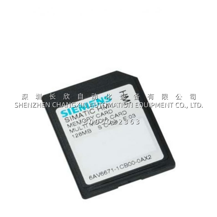 SIEMENS 6AV6671-8XB10-0AX1 512MB SD Memory Card for SIMATIC HMI Panels插图