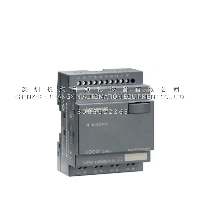 Siemens 6ED1055-1MB00-0BA1 LOGO! DM8 12/24R — 4 DI + 4 Relay DO Expansion for LOGO! 8 Stations缩略图