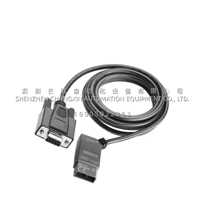 SIEMENS 6ED1057-1AA00-0BA0 LOGO! PC Programming Cable – 2.5m Length缩略图