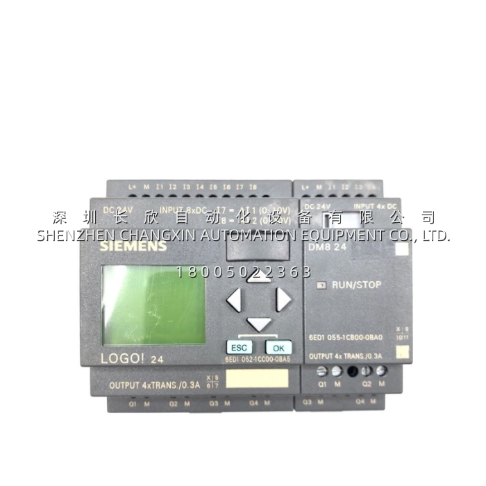 Siemens 6ED1052-1MD08-0BA0 LOGO! 12/24RCE Logic Module with Ethernet & Web Server插图1 Siemens 6ED1052-1MD08-0BA0 LOGO! 12/24RCE Logic Module with Ethernet & Web Server插图1