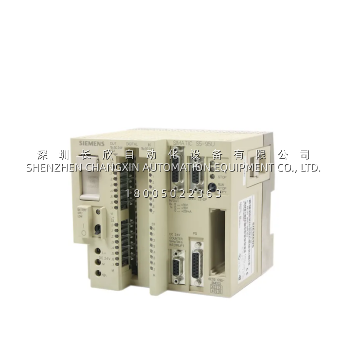 SIEMENS 6ES5100-8MA01 S5-100U CPU 100 Module, 1024 Statements RAM, 16 Counters/Timers, Legacy Spare插图1