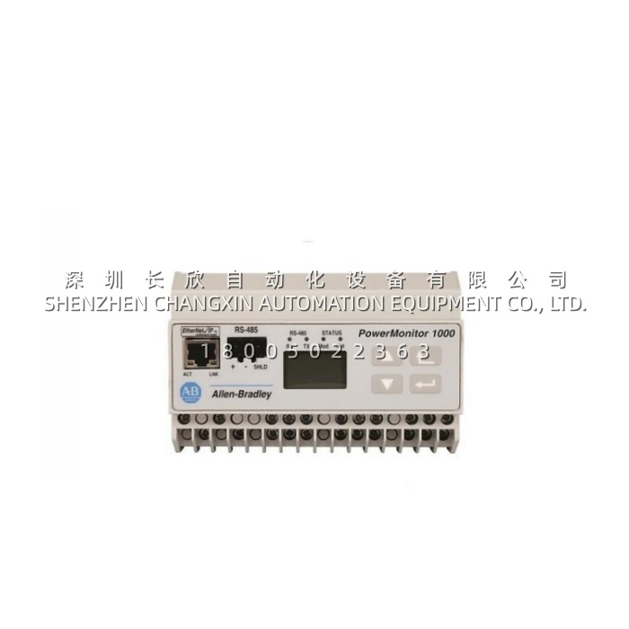 Allen-Bradley 1408-EM3A-ENT | EM3 Series Power Monitor with Dual Communication插图 Allen-Bradley 1408-EM3A-ENT | EM3 Series Power Monitor with Dual Communication插图